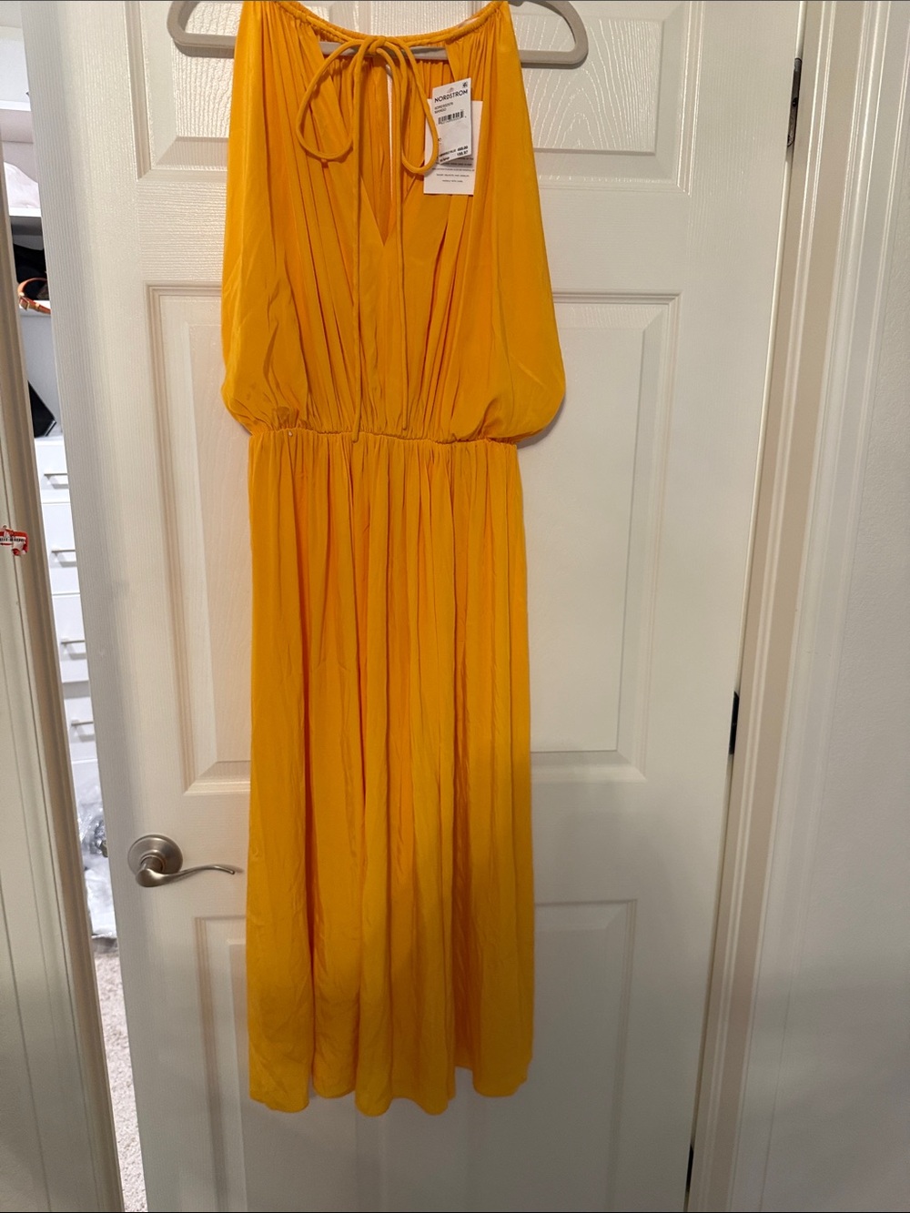 A.L.C. Meredith Pleated Sleeveless Dress - Picture 3 of 4